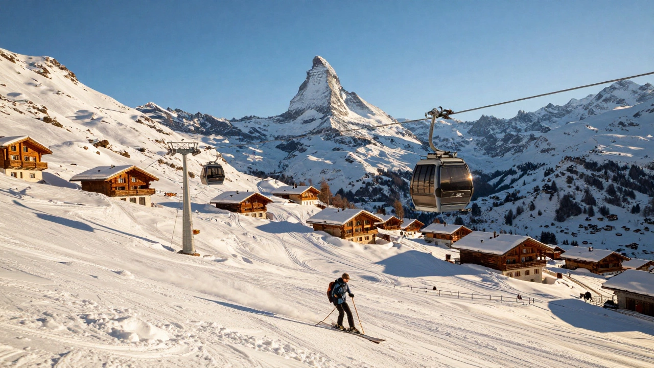 Где можно покататься на лыжах за границей: лучшие горнолыжные курорты 2026