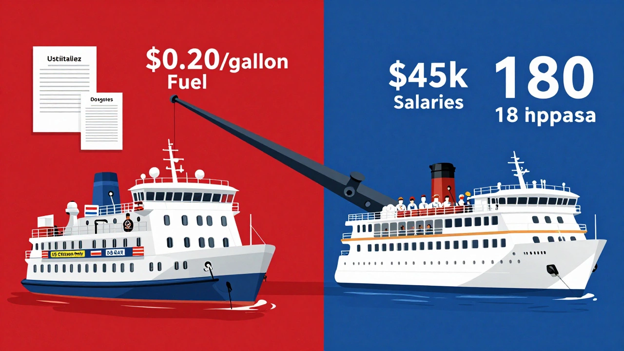 Сравнение американского и европейского речных круизов: первый тяжелее из-за налогов, зарплат и регуляций.