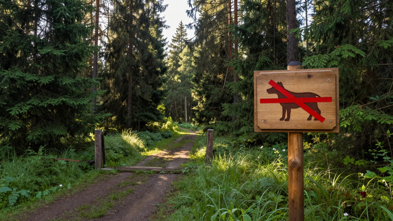 Почему в заповедниках и парках запрещено гулять с собаками: разбор причин