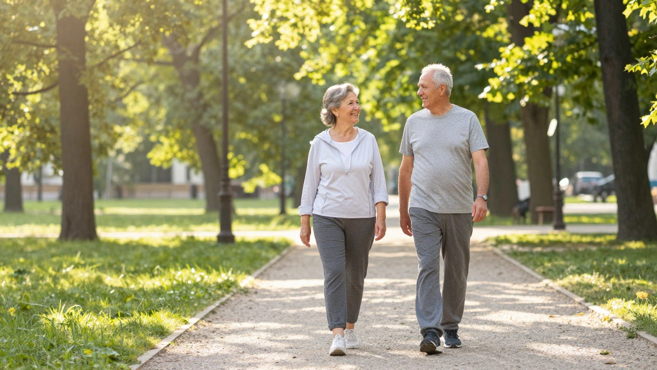 Сколько нужно ходить в день после 60 лет: нормы, польза и правила безопасных прогулок